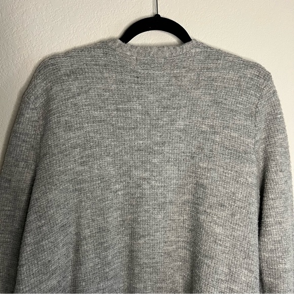 Women’s Liz Claiborne gray open front duster cardigan size XL - Picture 6 of 9